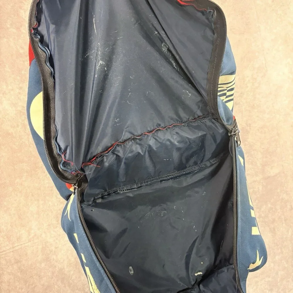 Vintage Hyper Team USA Skate Duffel Bag Red White Blue Stars Roller